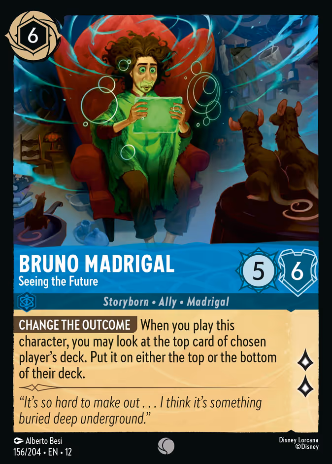 Bruno Madrigal - Seeing the Future #156 (Common)