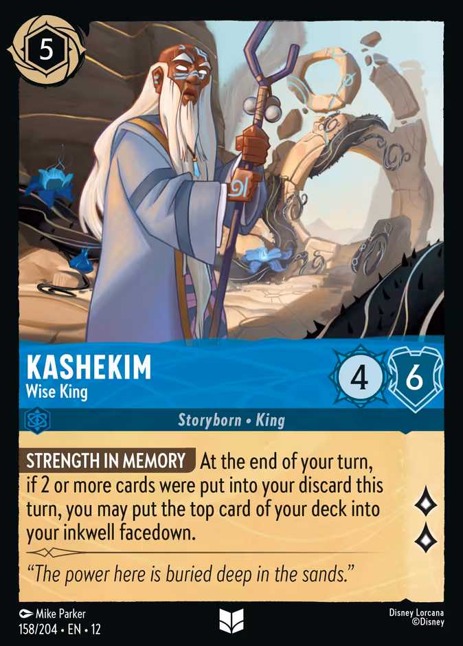 Kashekim - Wise King #158 (Uncommon)