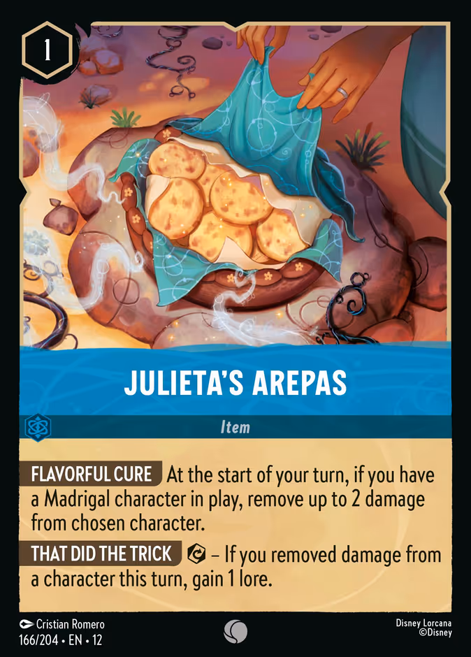 Julieta's Arepas #166 (Common)