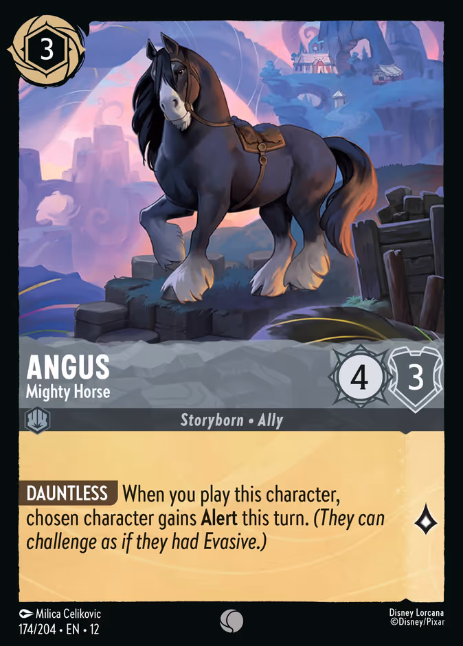 Angus - Mighty Horse #174 (Common)