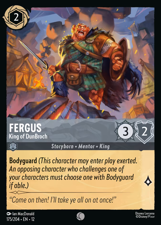 Fergus - King of DunBroch #175 (Common)