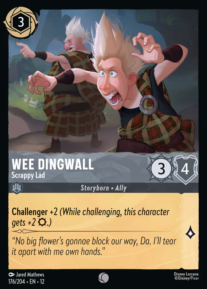 Wee Dingwall - Scrappy Lad #176 (Common)