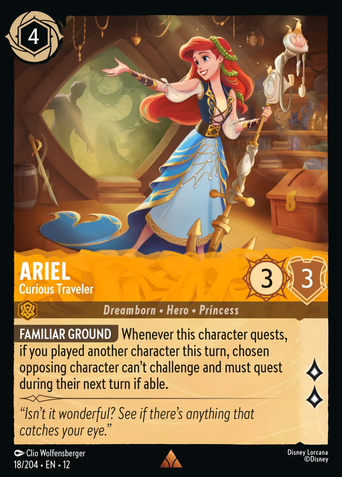 Ariel - Curious Traveler #18 (Rare)