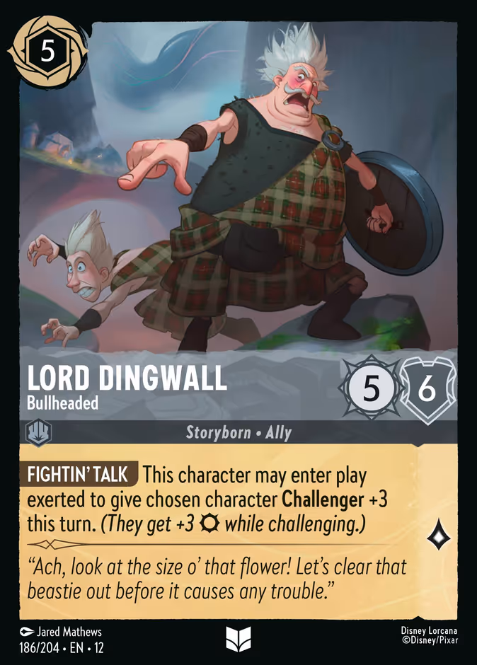 Lord Dingwall - Bullheaded #186 (Uncommon)