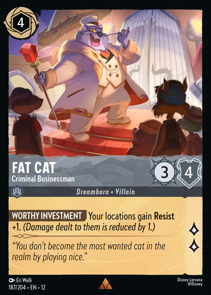 Fat Cat - Criminal Businessman #187 (Rare)