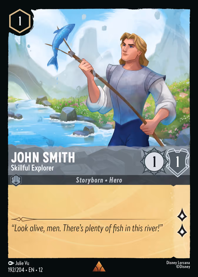 John Smith - Skillful Explorer #192 (Rare)