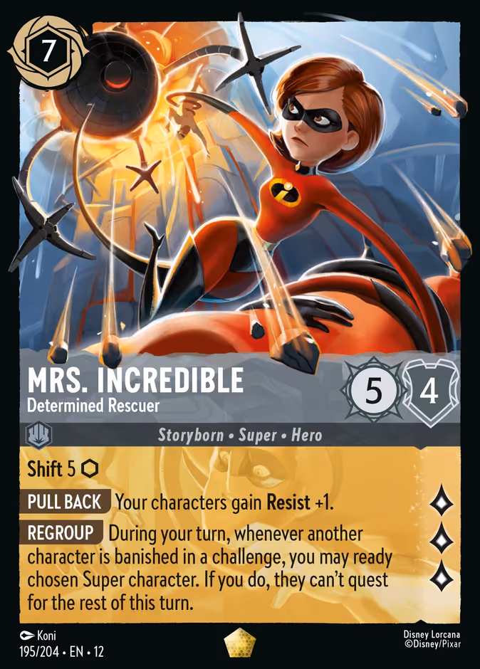 Mrs. Incredible - Determined Rescuer #195 (Legendary)