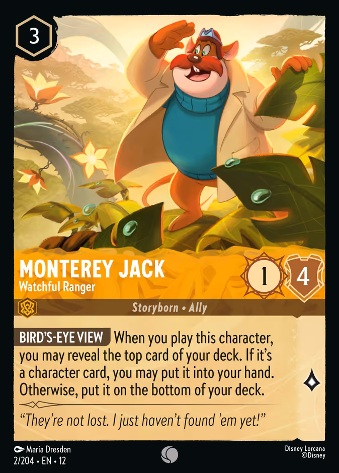 Monterey Jack - Watchful Ranger #2 (Common)