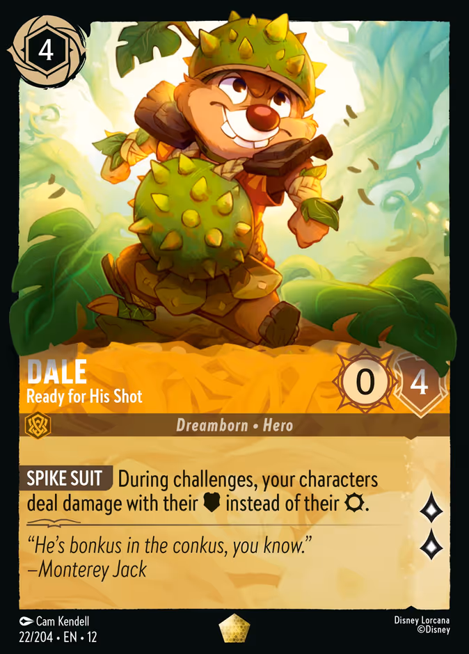 Dale - Ready for His Shot #22 (Legendary)