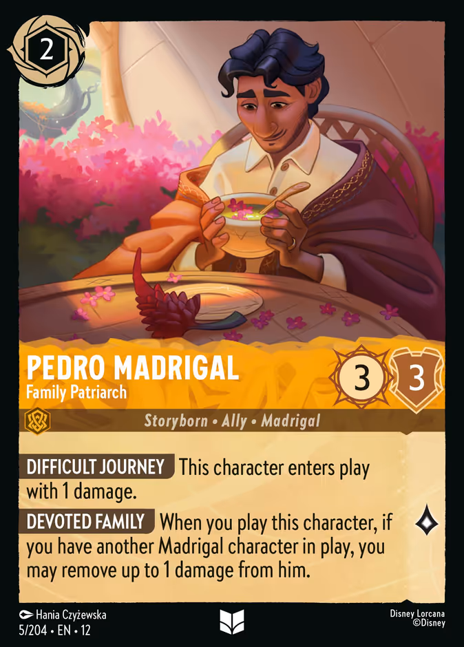 Pedro Madrigal - Family Patriarch #5 (Uncommon)