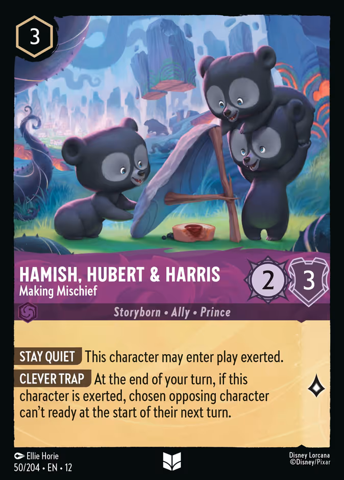 Hamish, Hubert & Harris - Making Mischief #50 (Uncommon)