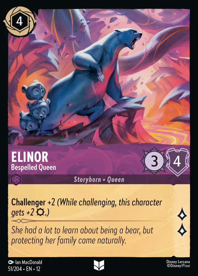 Elinor - Bespelled Queen #51 (Uncommon)
