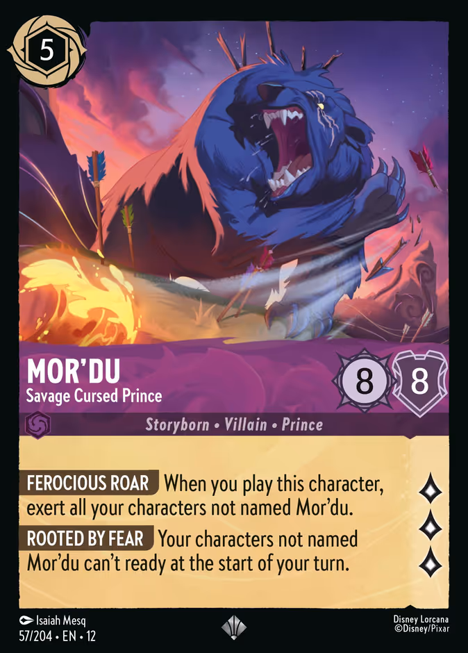Mor'du - Savage Cursed Prince #57 (Super_rare)