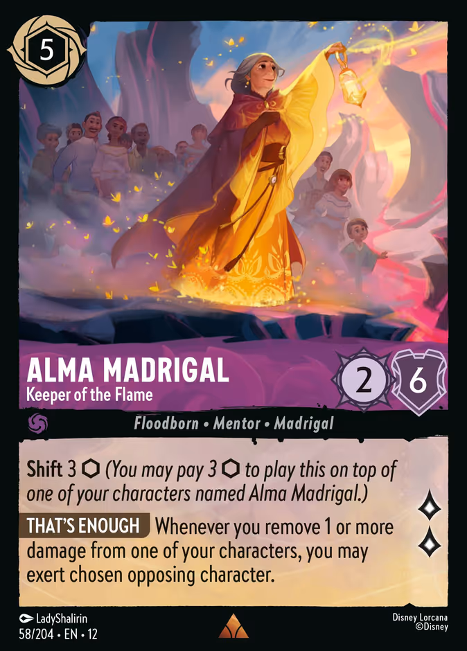Alma Madrigal - Keeper of the Flame #58 (Rare)