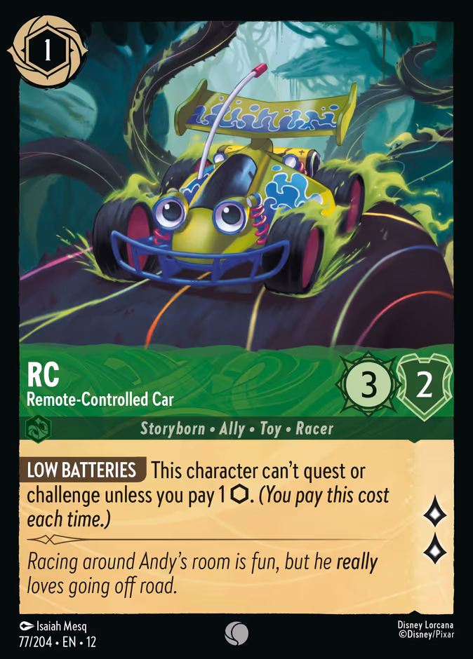 RC - Remote-Controlled Car — Disney Lorcana