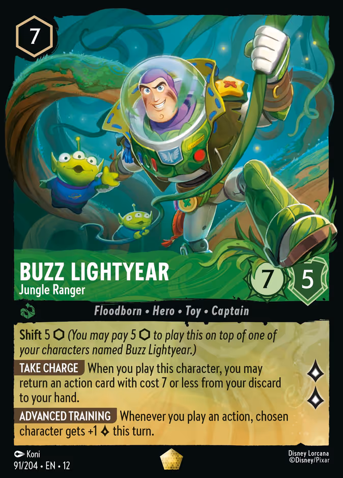 Buzz Lightyear - Jungle Ranger #91 (Legendary)
