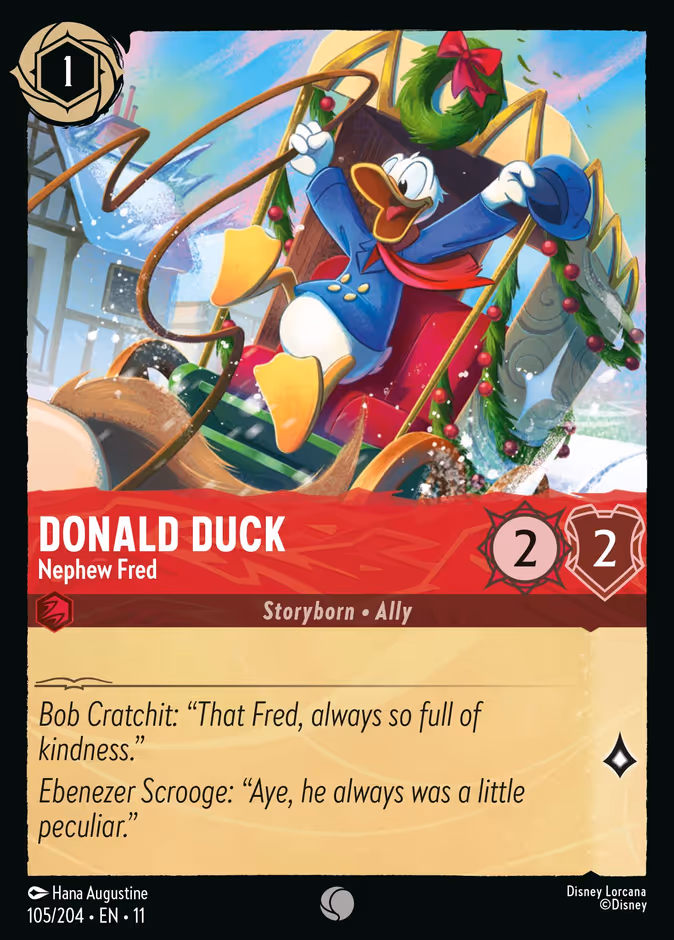 Donald Duck - Nephew Fred #105 (Common)