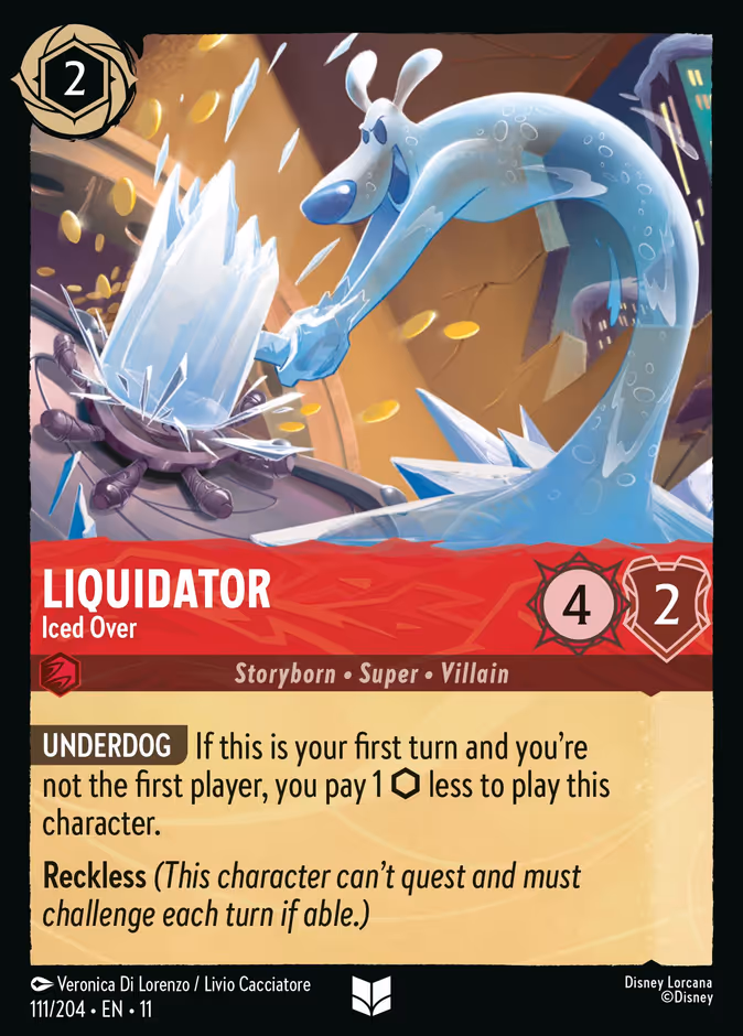 Liquidator - Iced Over #111 (Uncommon)