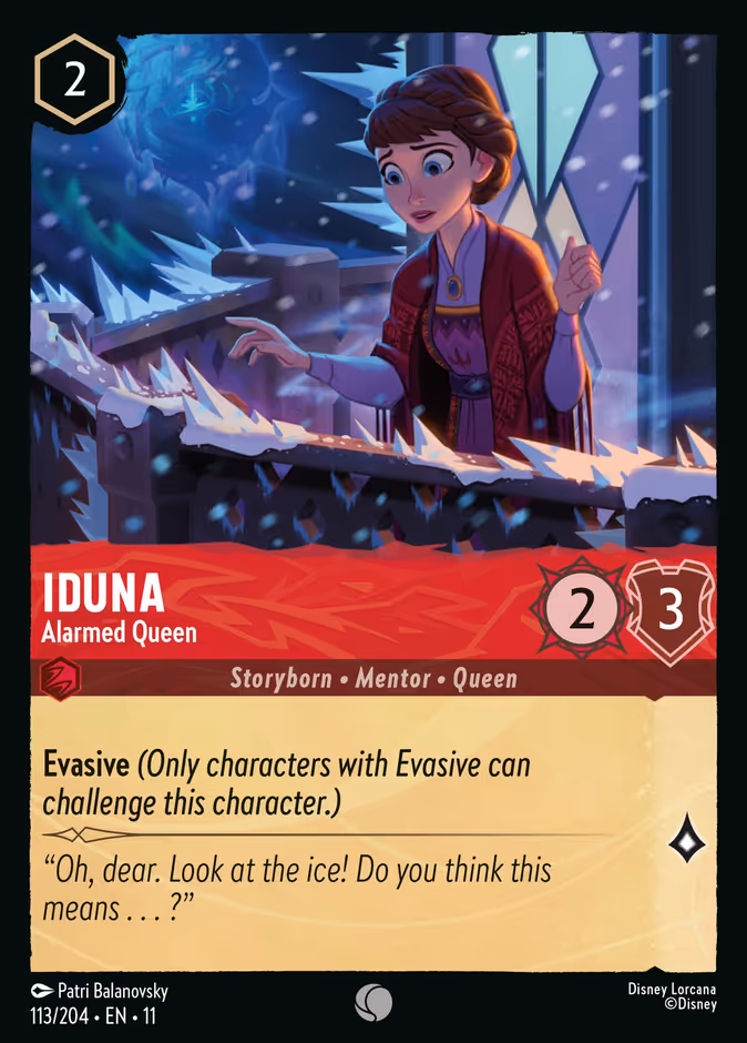 Iduna - Alarmed Queen #113 (Common)