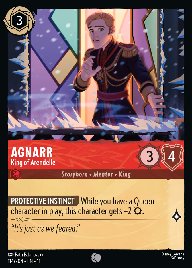 Agnarr - King of Arendelle #114 (Common)