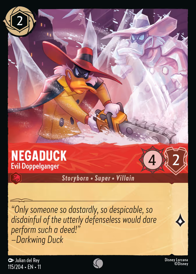 Negaduck - Evil Doppelganger #115 (Common)