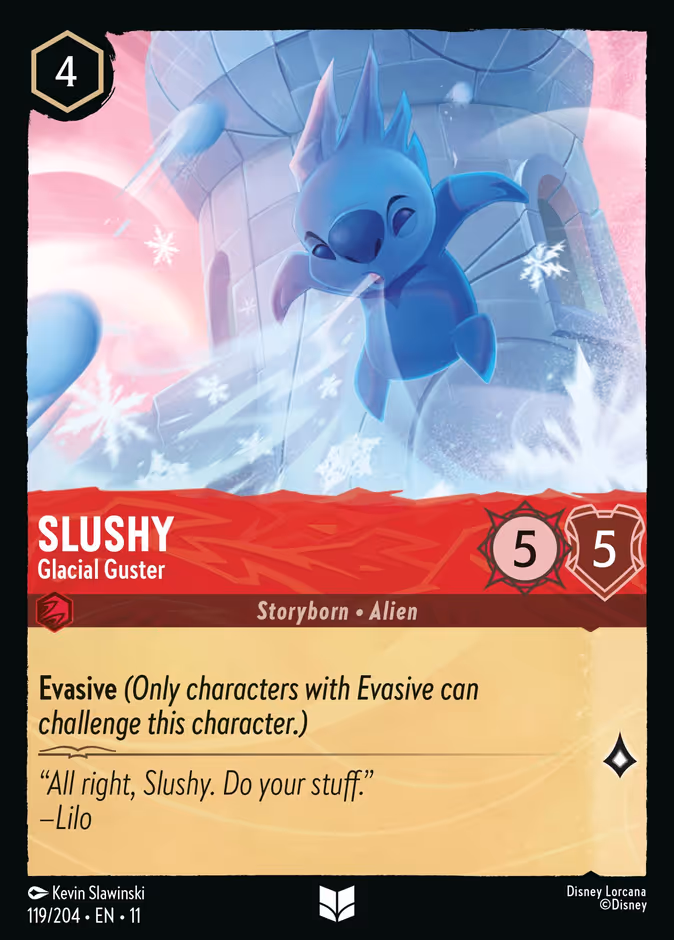 Slushy - Glacial Guster #119 (Uncommon)