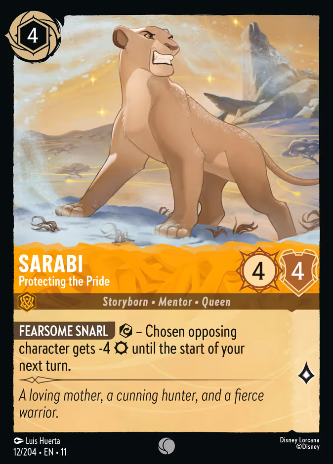 Sarabi - Protecting the Pride #12 (Common)