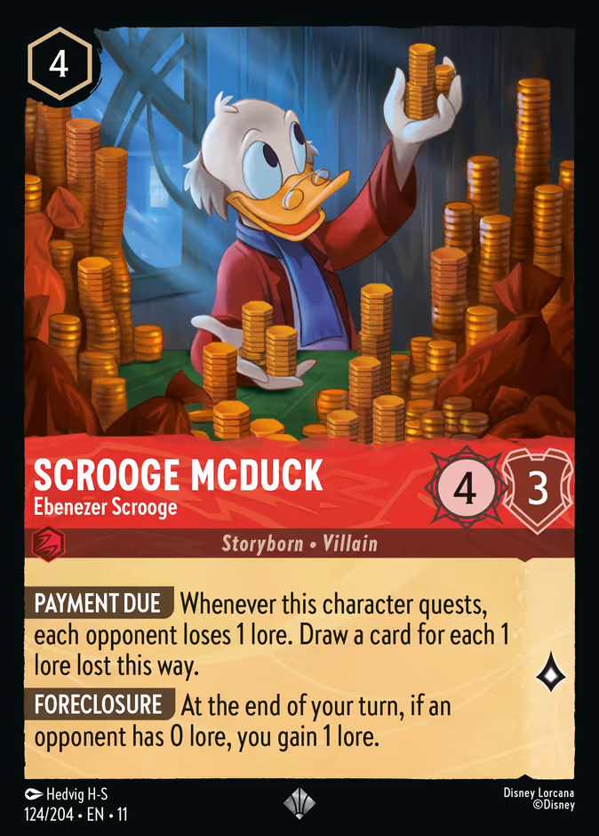 Scrooge McDuck - Ebenezer Scrooge #124 (Super_rare)