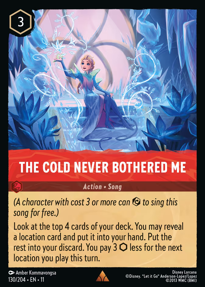 The Cold Never Bothered Me #130 (Rare)