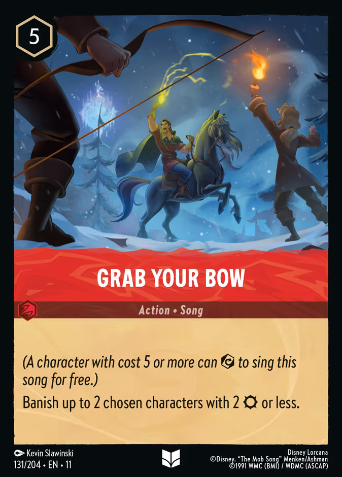 Grab Your Bow #131 (Uncommon)