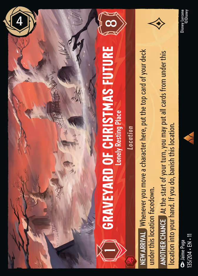 Graveyard of Christmas Future - Lonely Resting Place #135 (Rare)