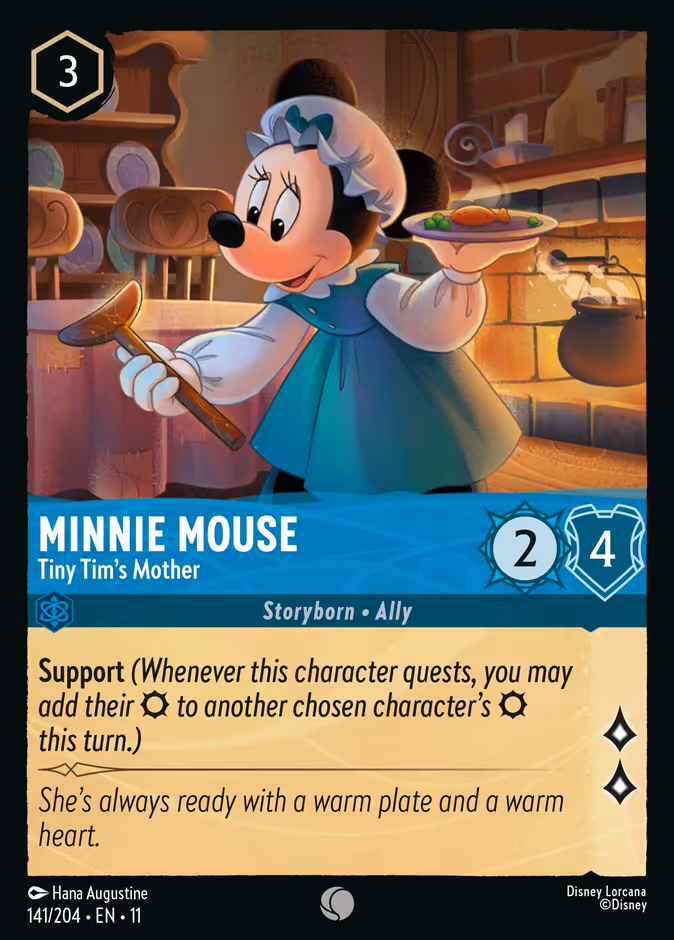 Minnie Mouse - Tiny Tim's Mother #141 (Common)
