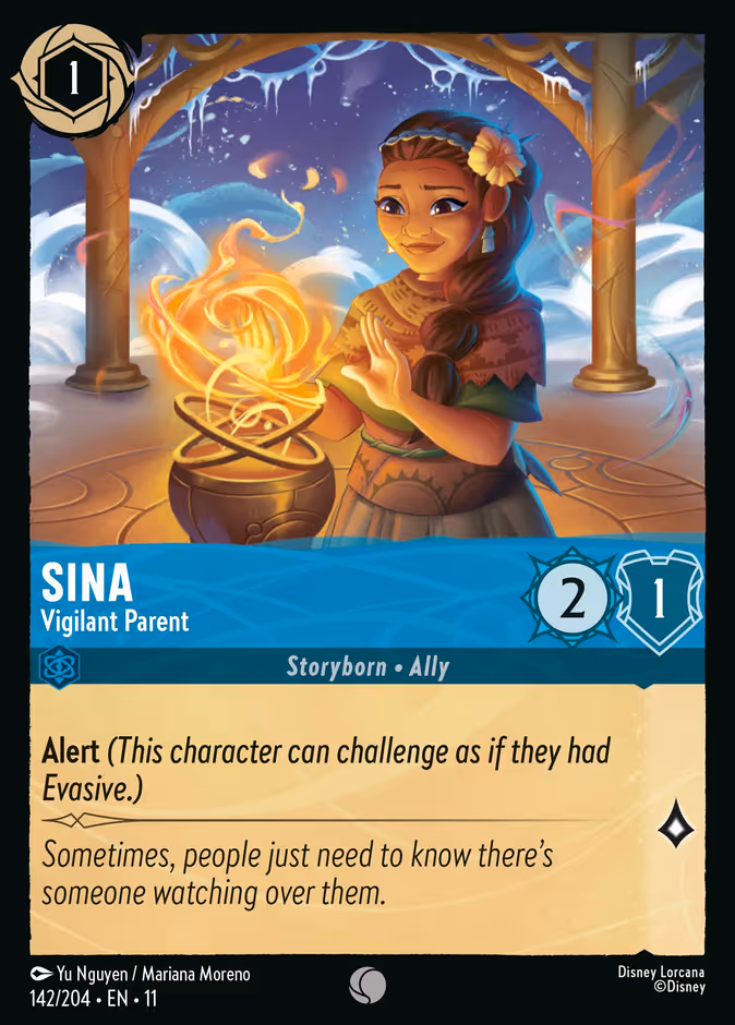 Sina - Vigilant Parent #142 (Common)