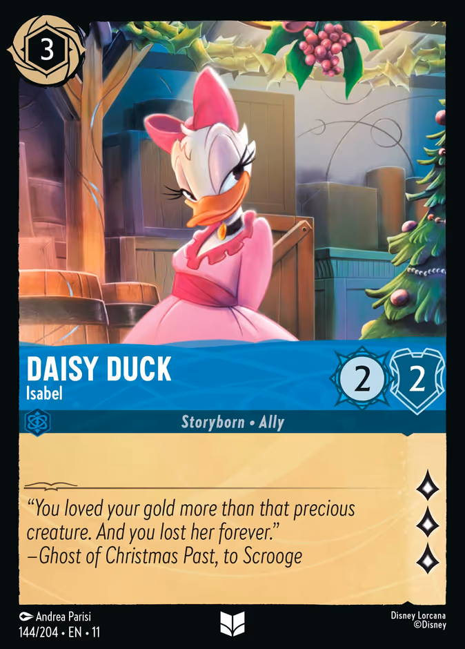 Daisy Duck - Isabel #144 (Uncommon)