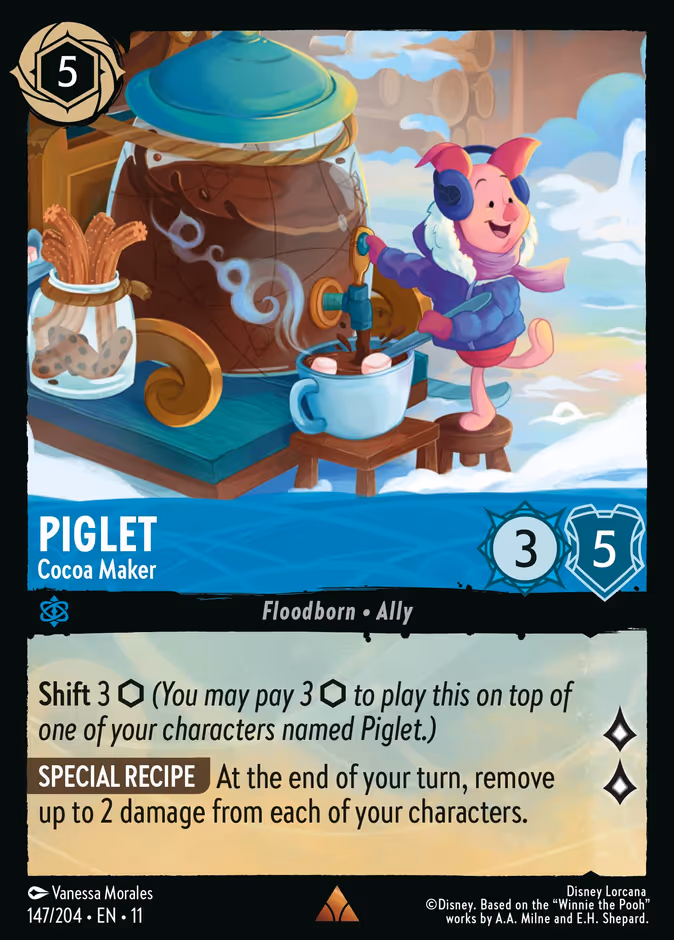 Piglet - Cocoa Maker #147 (Rare)