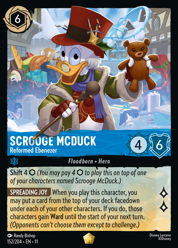 Scrooge McDuck - Reformed Ebenezer #152 (Legendary)
