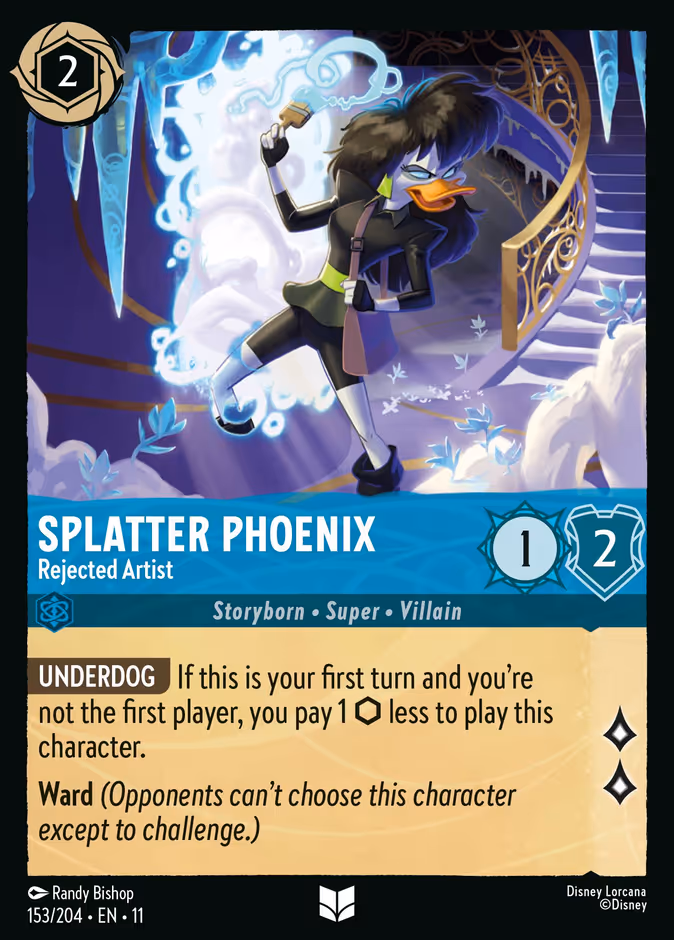 Splatter Phoenix - Rejected Artist #153 (Uncommon)