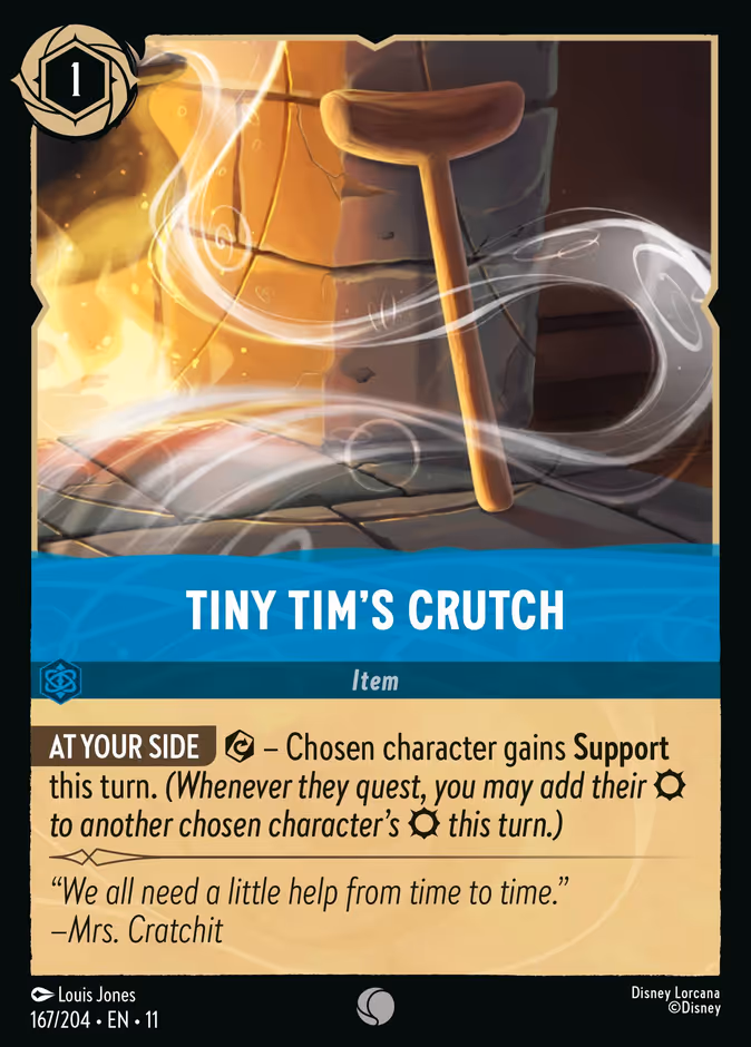 Tiny Tim's Crutch #167 (Common)
