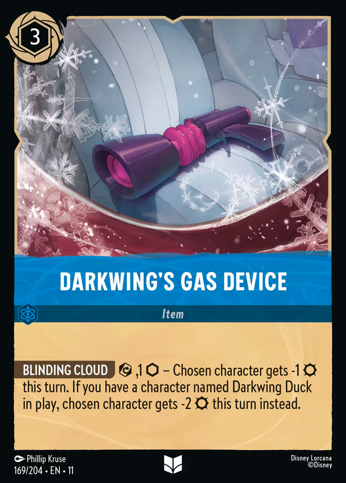 Darkwing's Gas Device #169 (Uncommon)