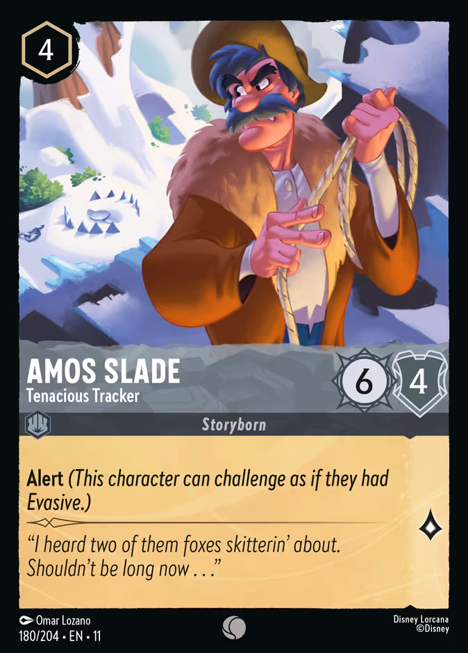 Amos Slade - Tenacious Tracker #180 (Common)