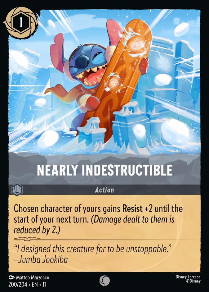 Nearly Indestructible #200 (Common)