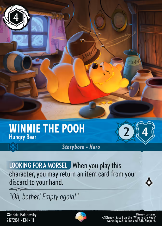 Winnie the Pooh - Hungry Bear #217 (Epic)