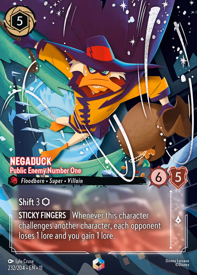 Negaduck - Public Enemy Number One #232 (Enchanted)