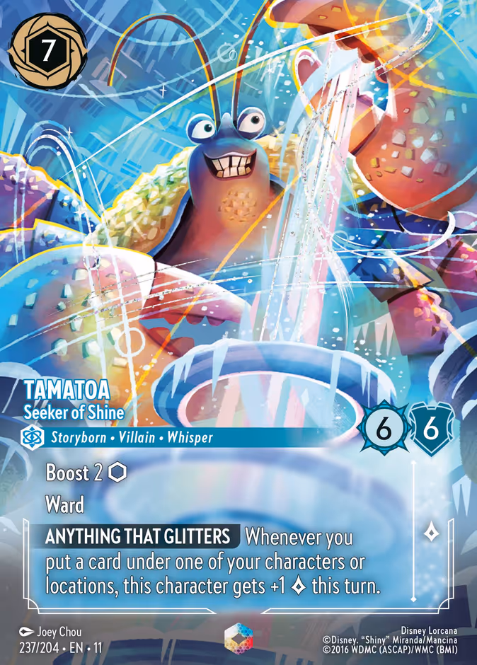 Tamatoa - Seeker of Shine #237 (Enchanted)