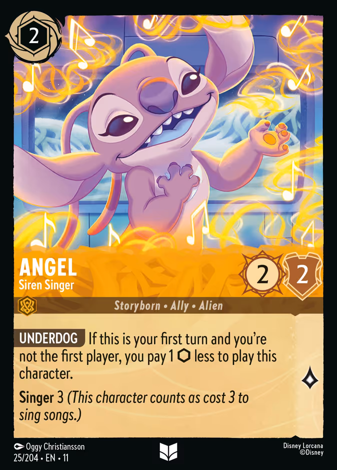 Angel - Siren Singer — Disney Lorcana