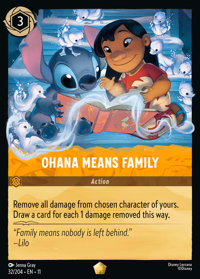 Ohana Means Family #32 (Legendary)