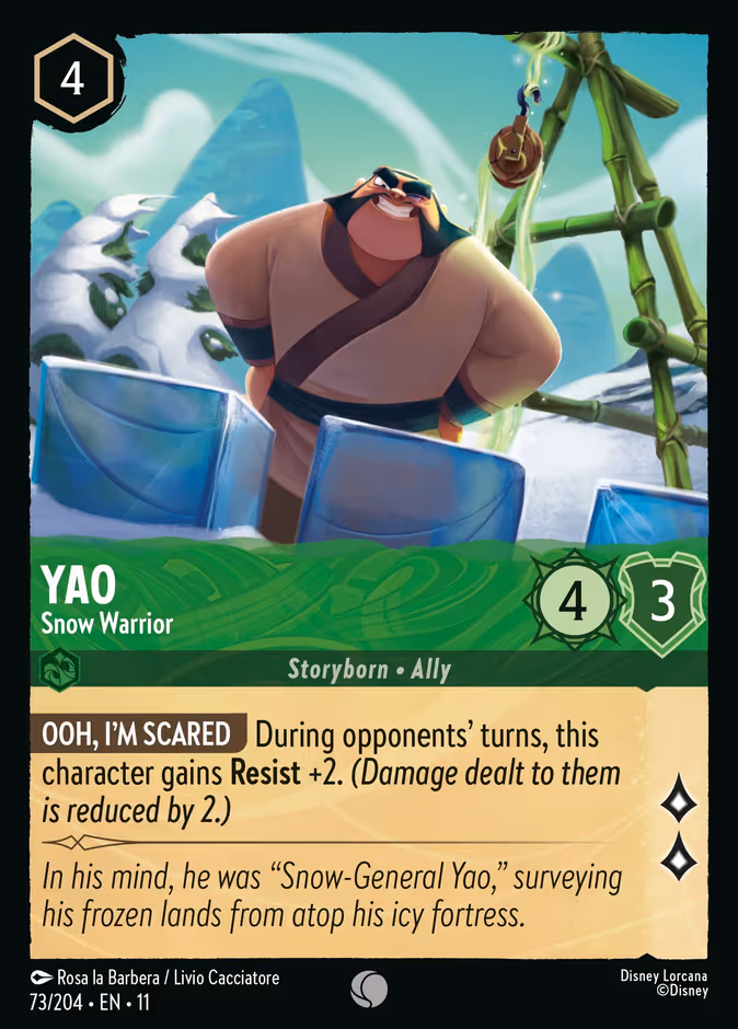 Yao - Snow Warrior #73 (Common)