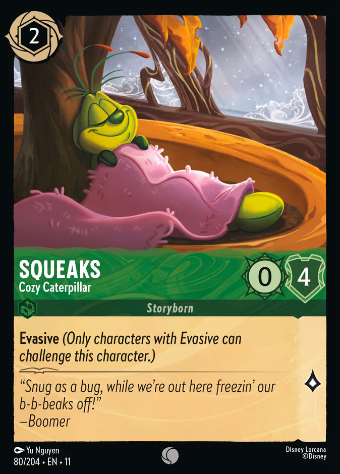 Squeaks - Cozy Caterpillar #80 (Common)