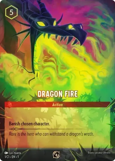 Dragon Fire (Challenge) (#001)