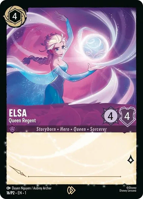 Elsa - Queen Regent (Disney Park Release) (Blank Signature) #16 (Promo)